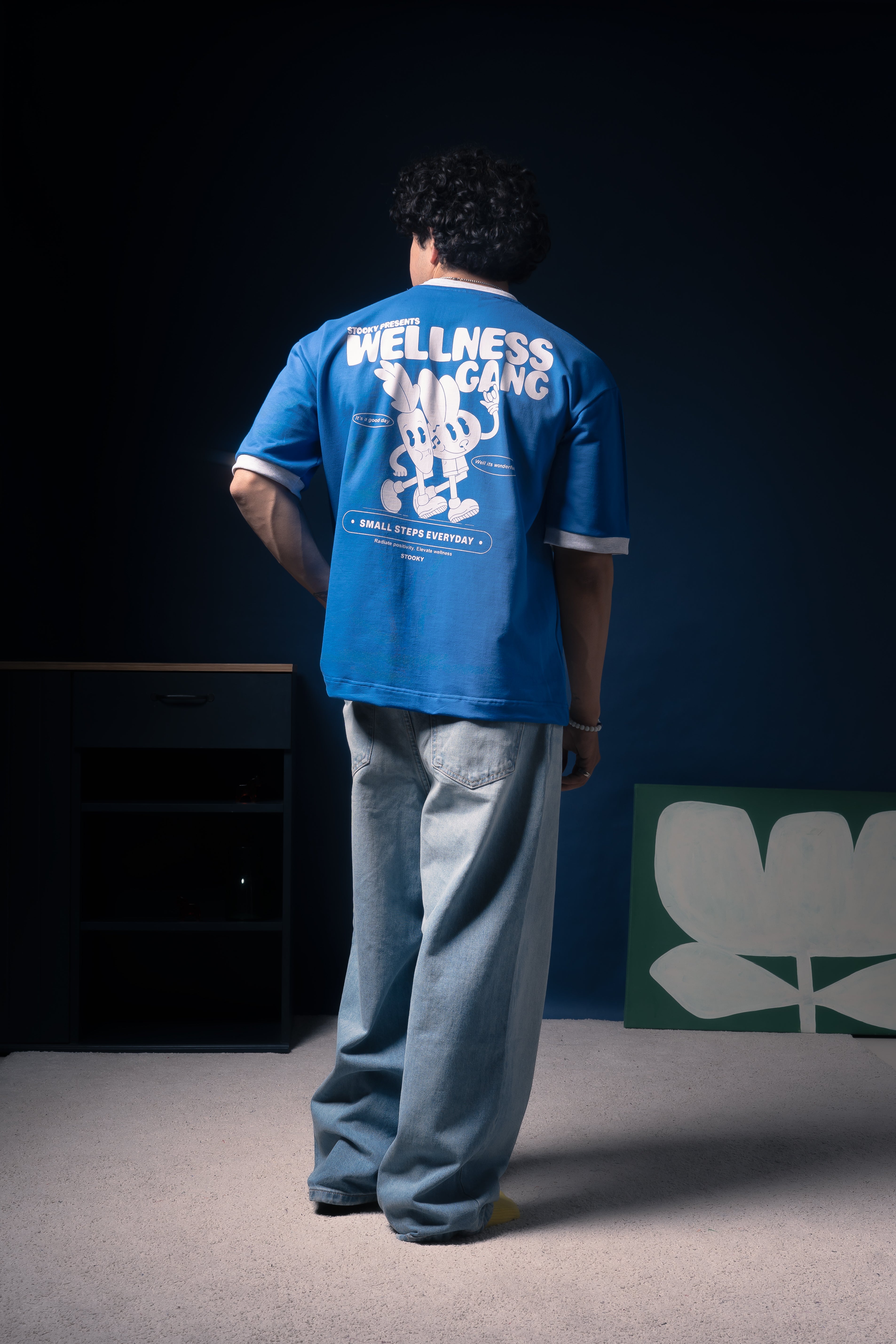 Wellness Gang Crewneck - Cobalt Blue