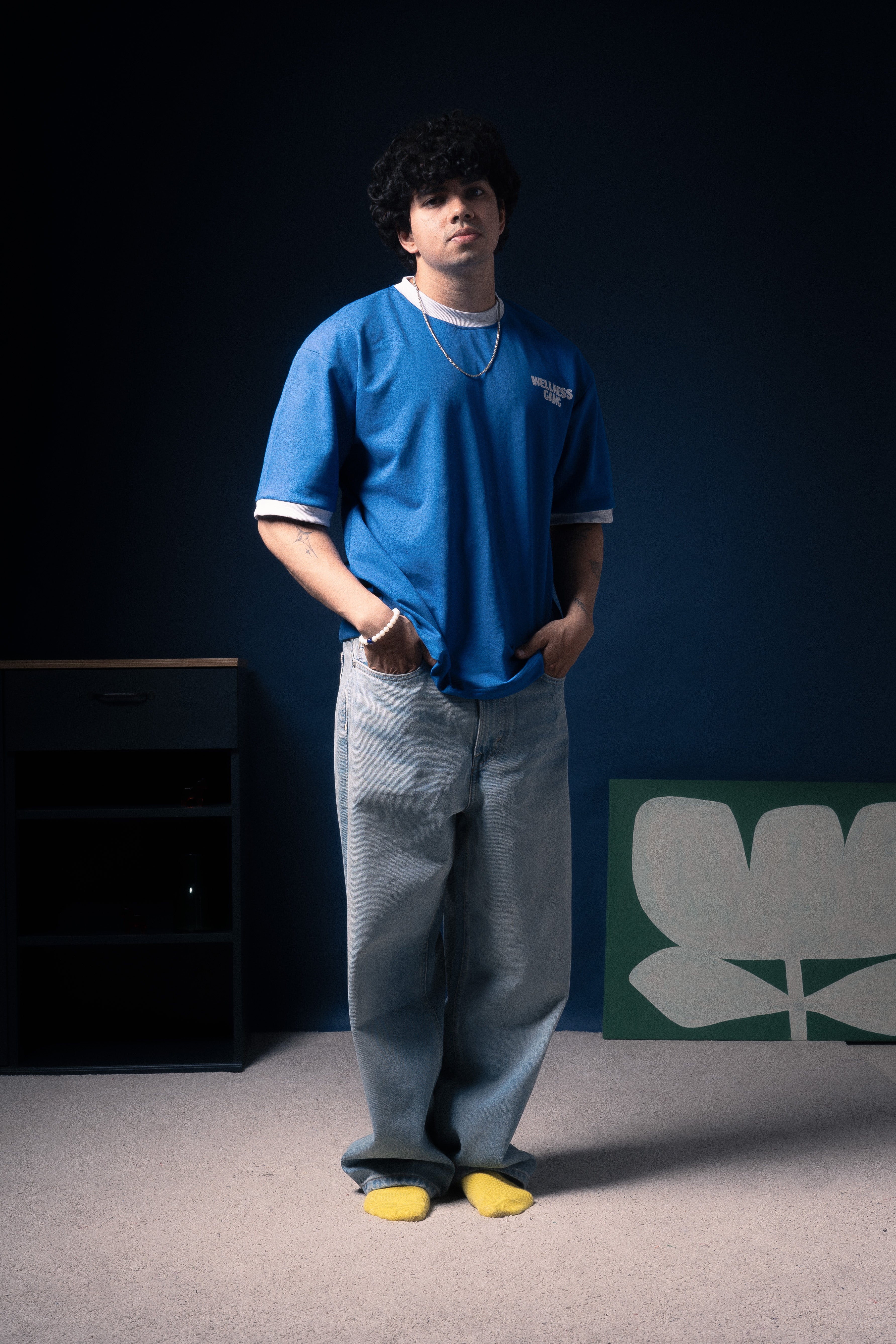 Wellness Gang Crewneck - Cobalt Blue