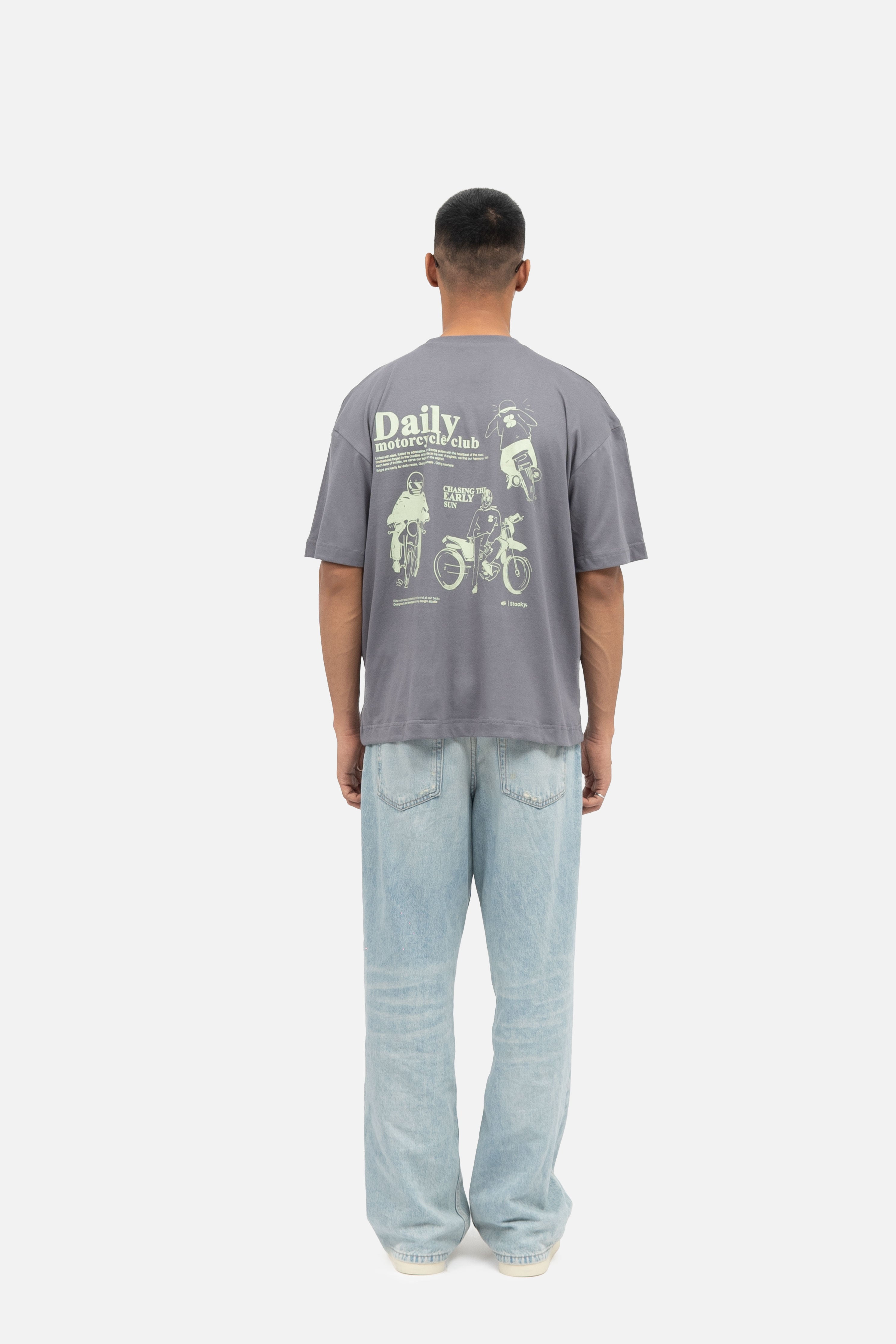 Motorcycle Club Jersey - Ash (Unisex)
