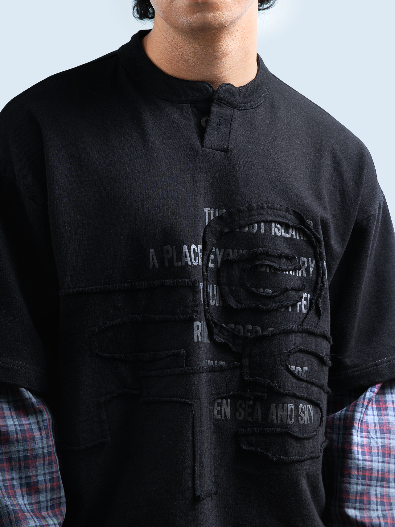 Field Issue Henley- Black