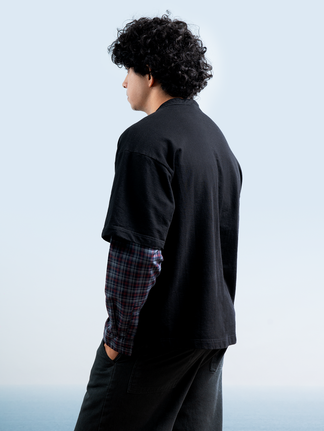 Field Issue Henley- Black