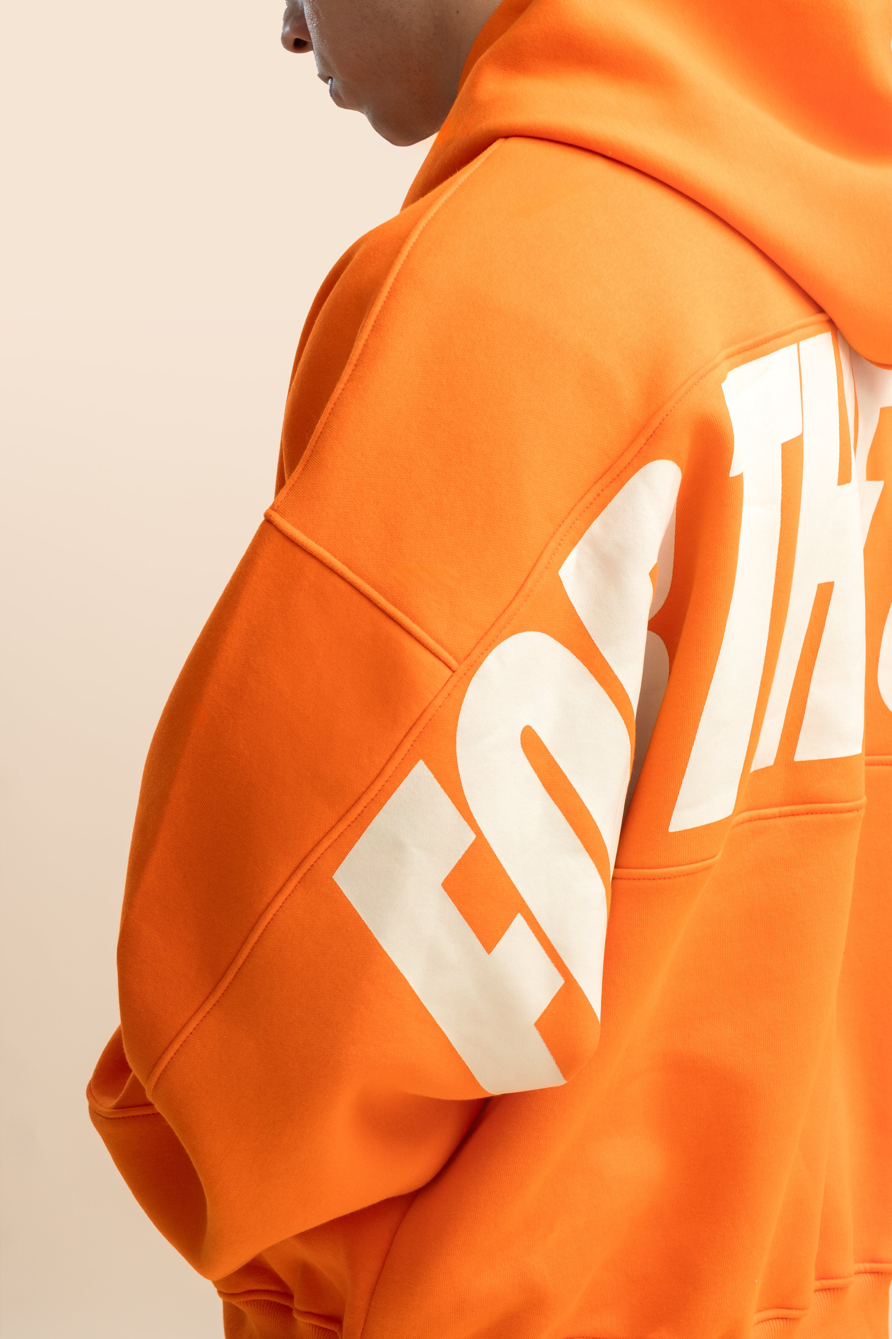 For the stars hoodie- Tangerine