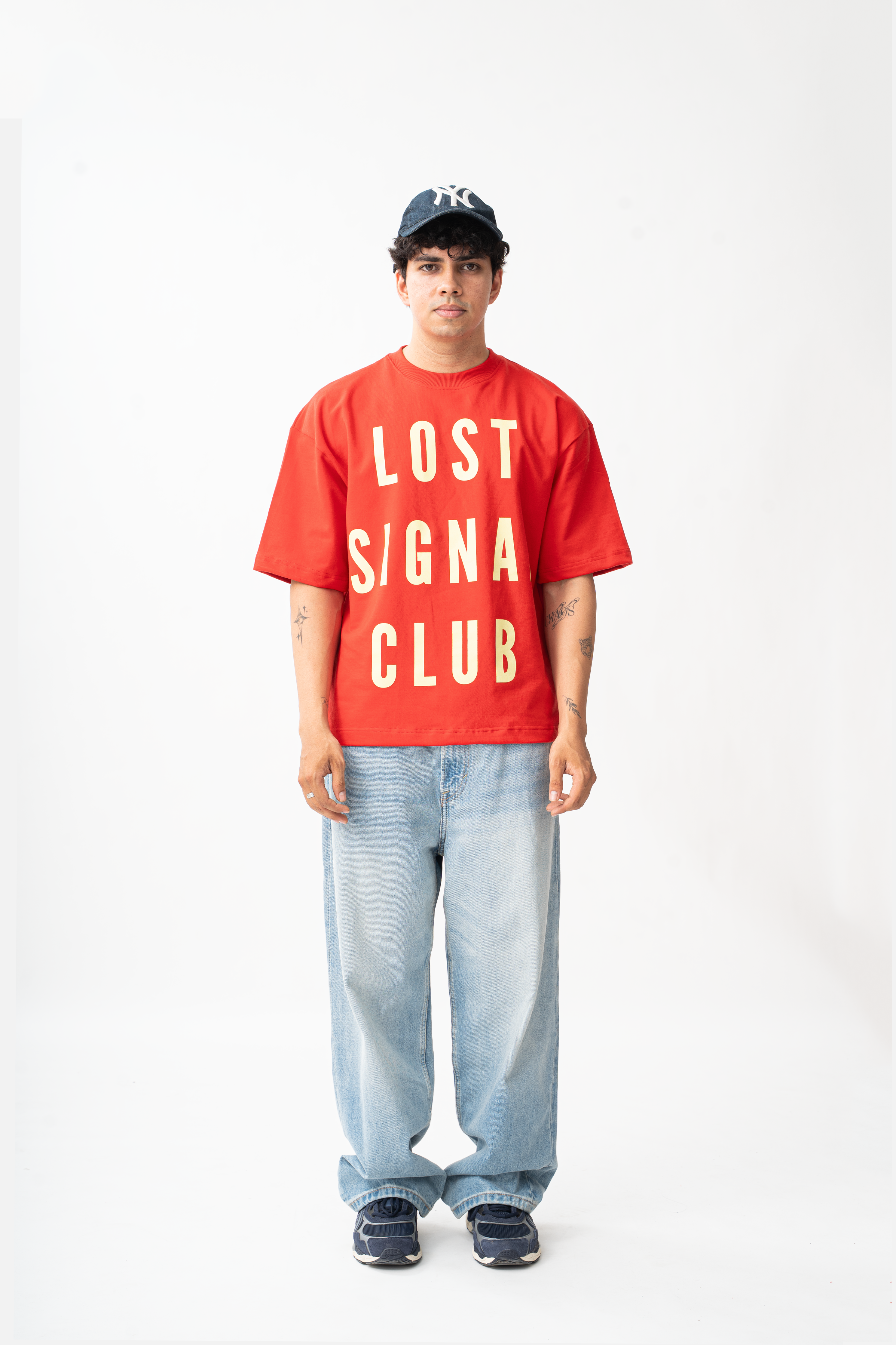 Lost Signal Club T-Shirt- Red