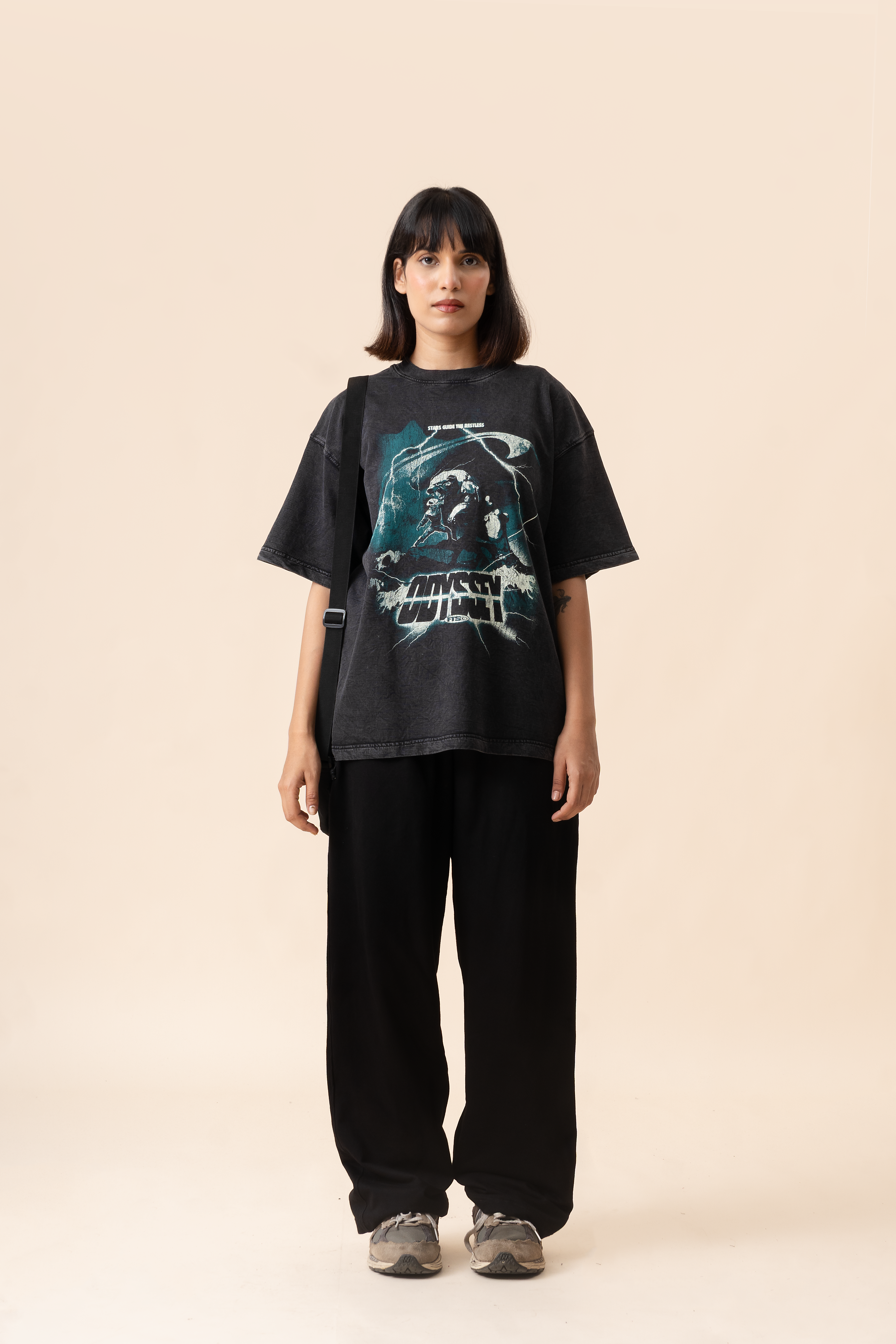 Darkwave odyssey - Washed Black (CROP)