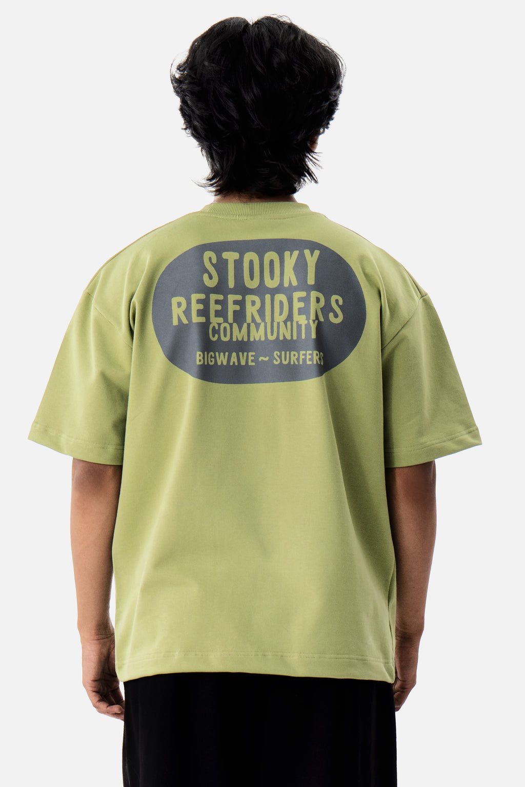 Reefriders Club Tee - Cactus Green