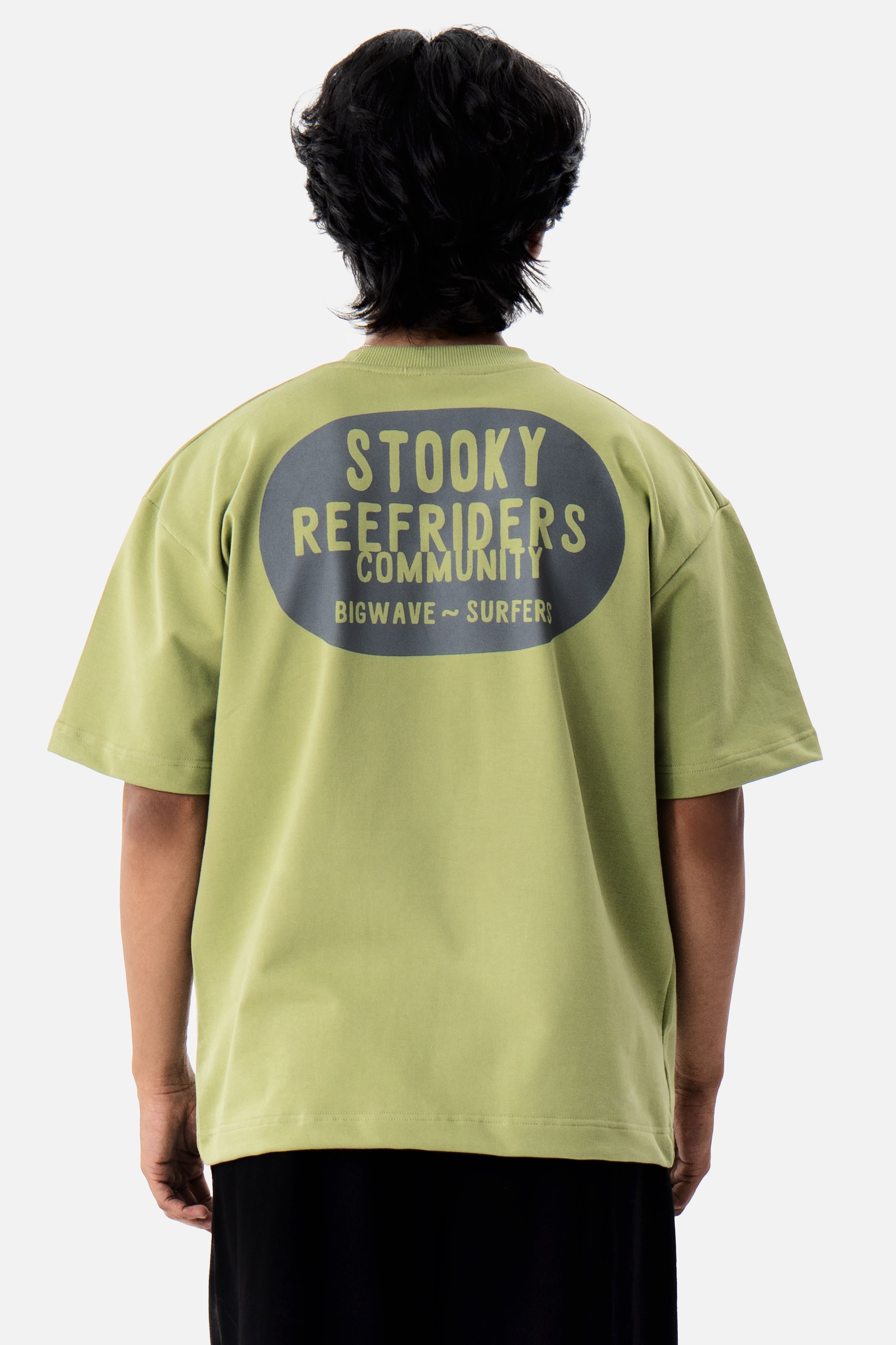 Reefriders Club Tee - Cactus Green