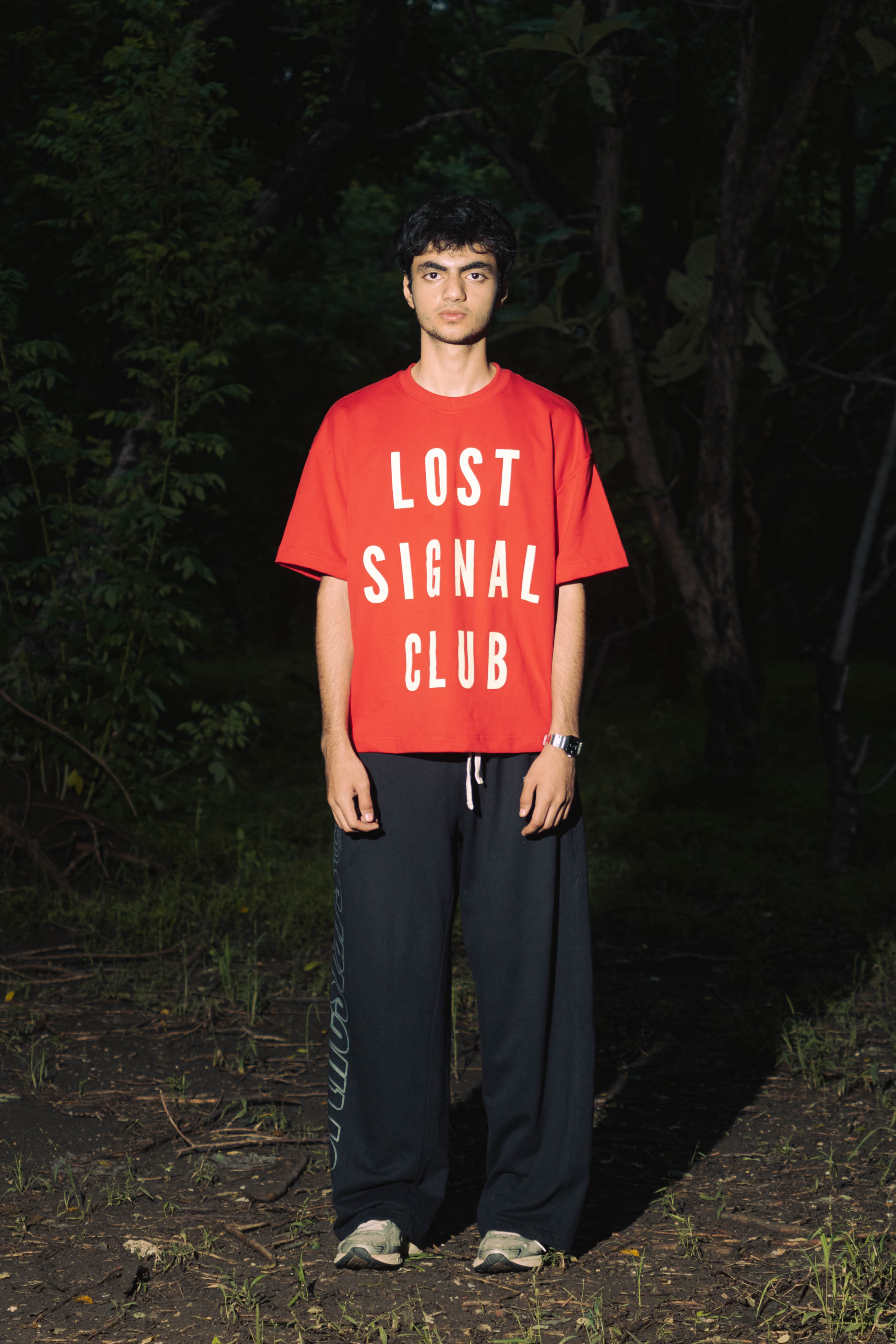 Lost Signal Club T-Shirt- Red