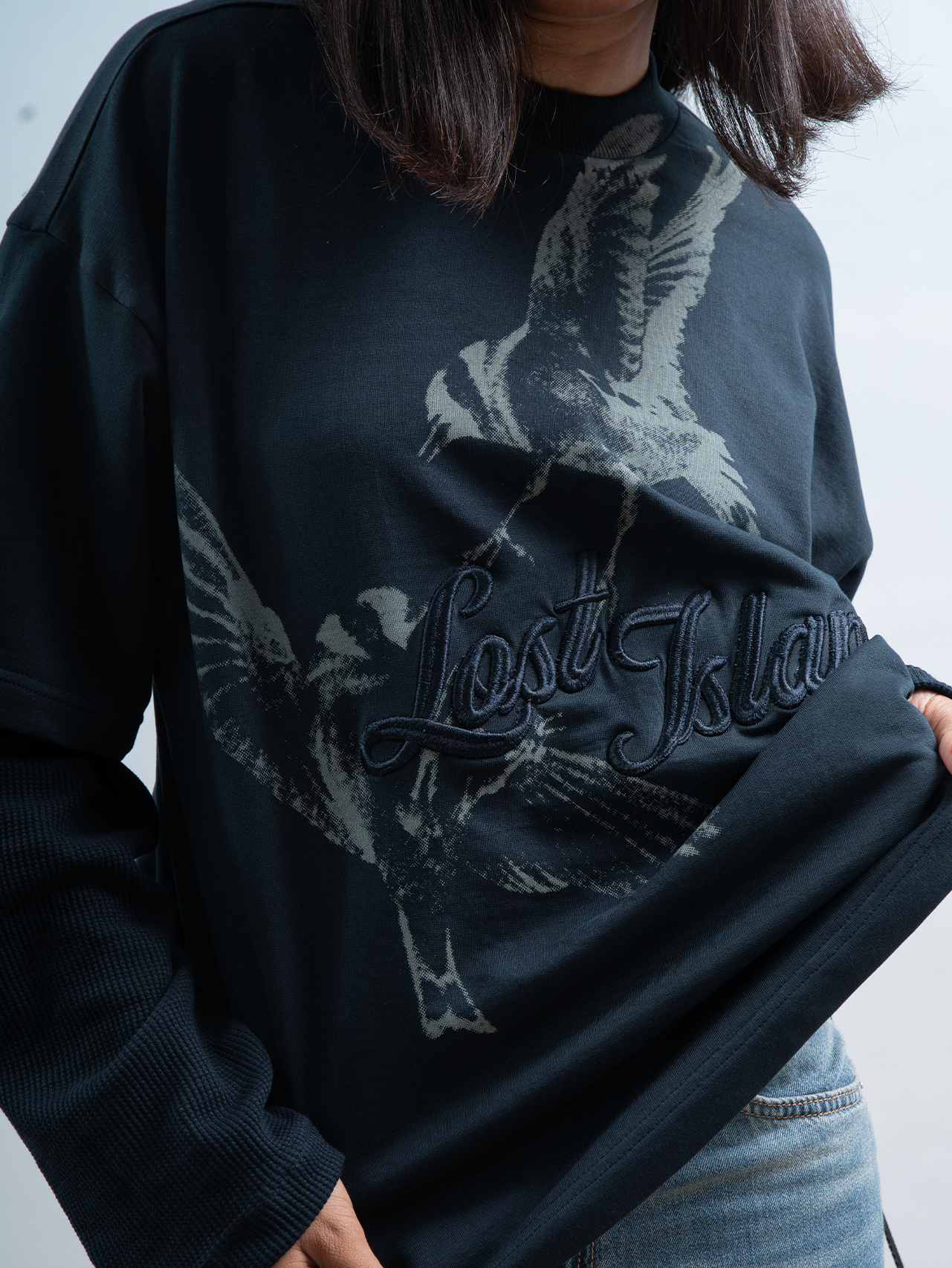 Nomad Flight Tee – Navy