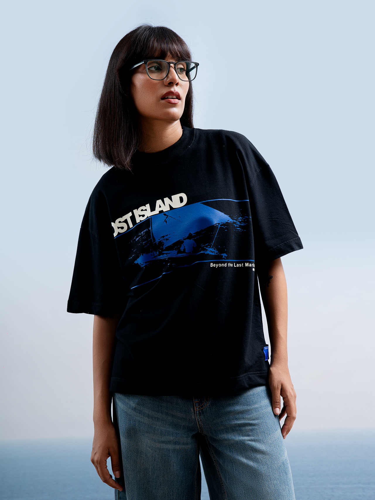 Midnight Coast Tee – Black
