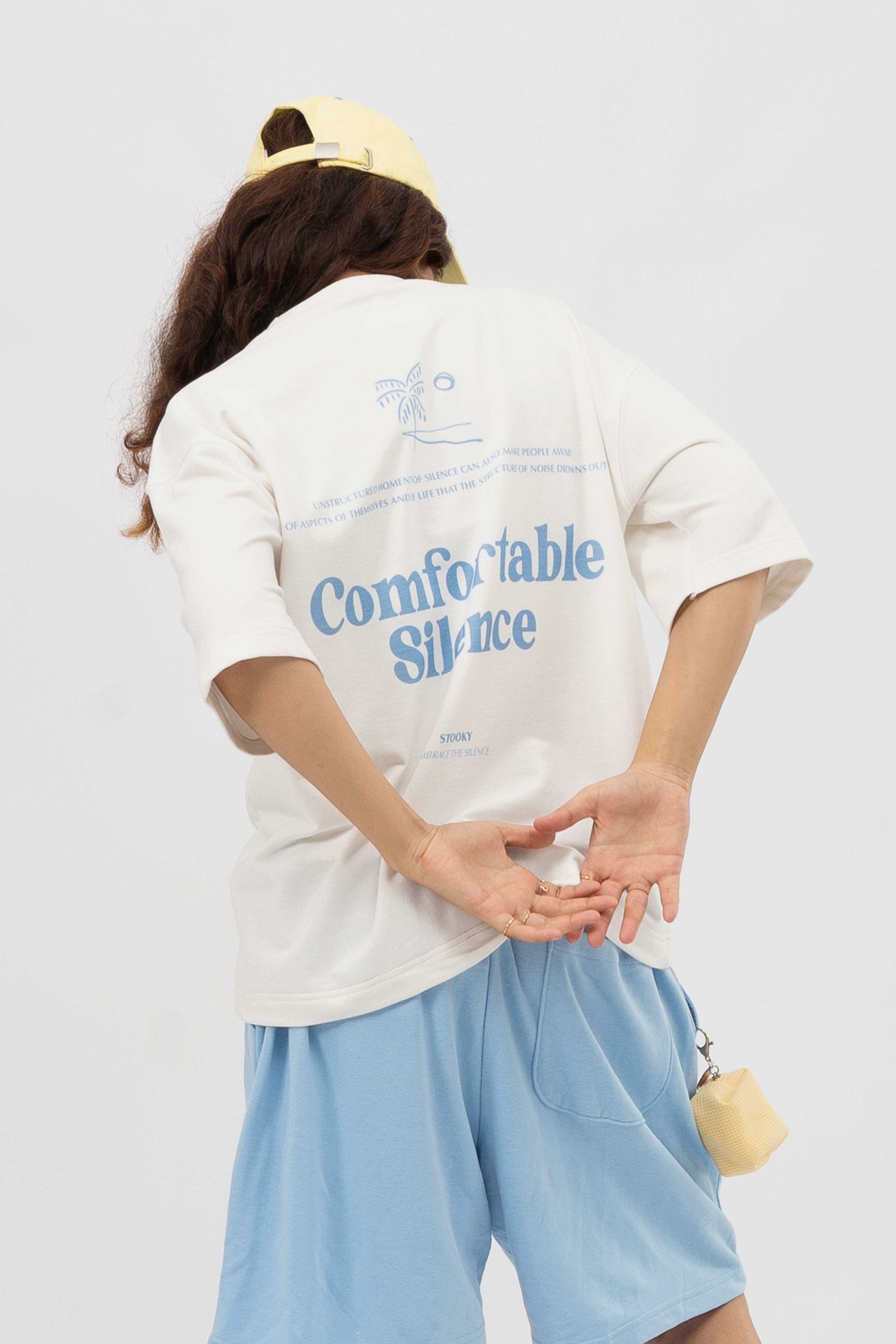 The calm tee - Off White (Unisex)