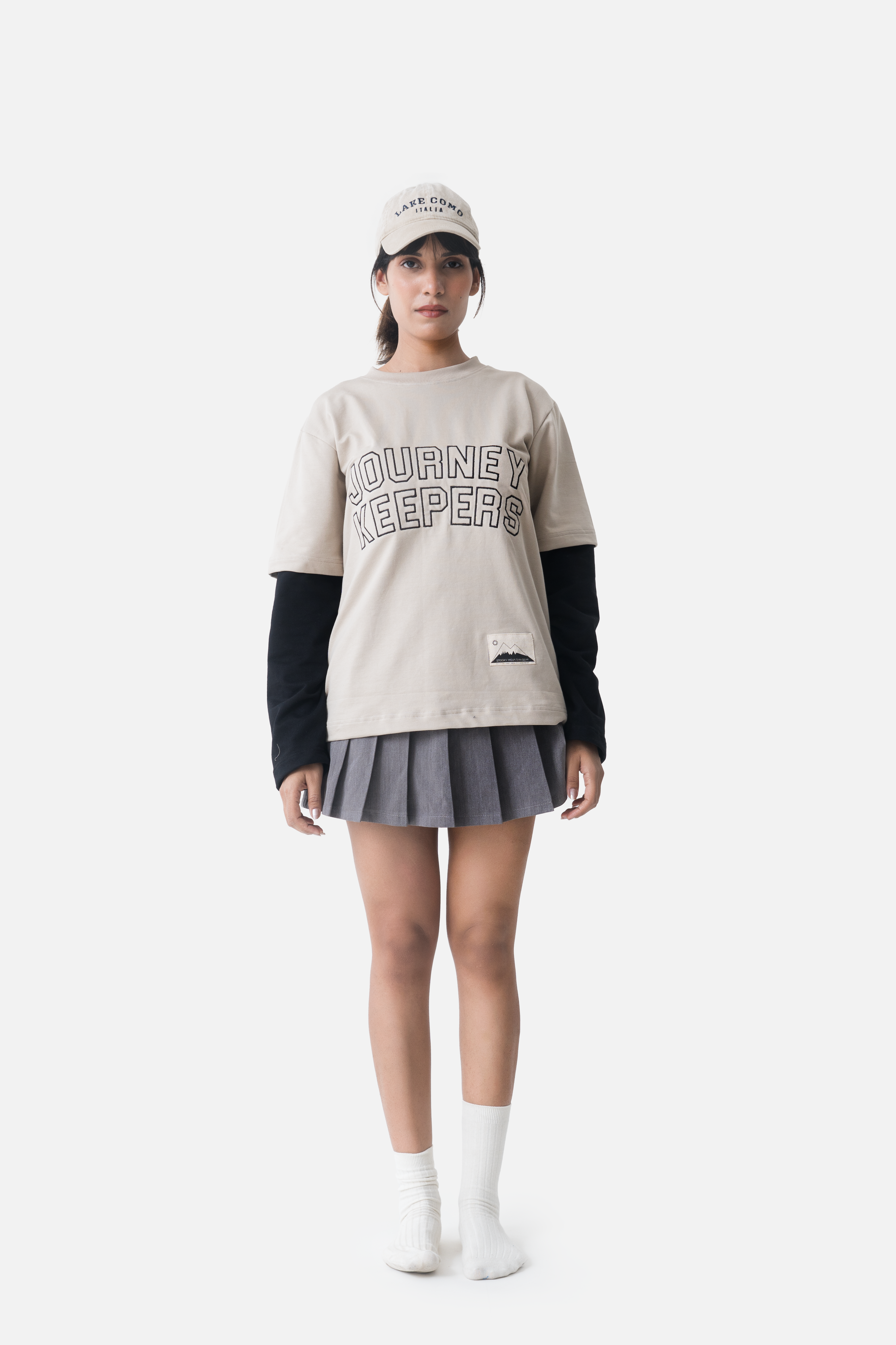 Trailthread Longsleeve tee- Beige