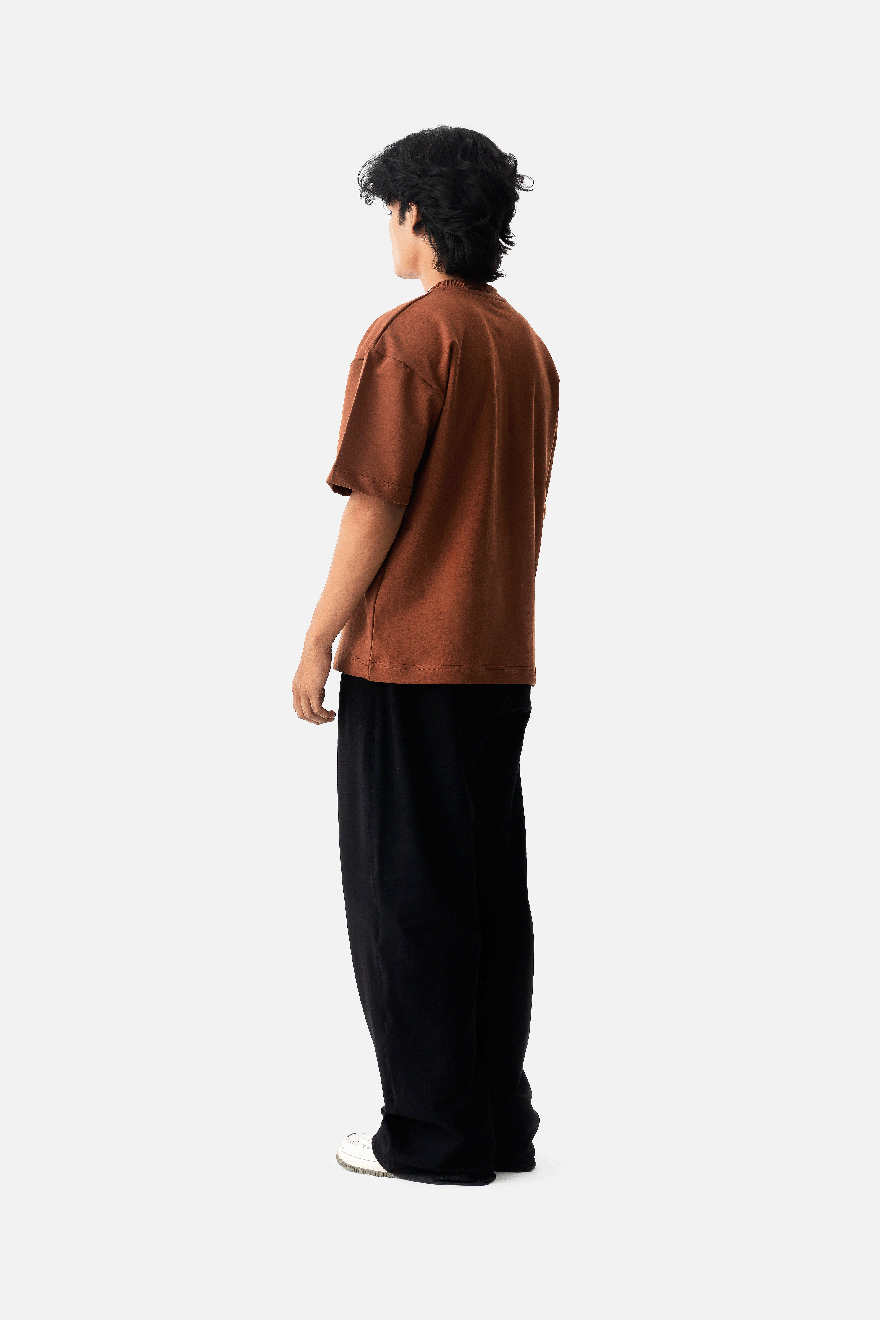 Lighthouse Legacy Tee - Rust Brown