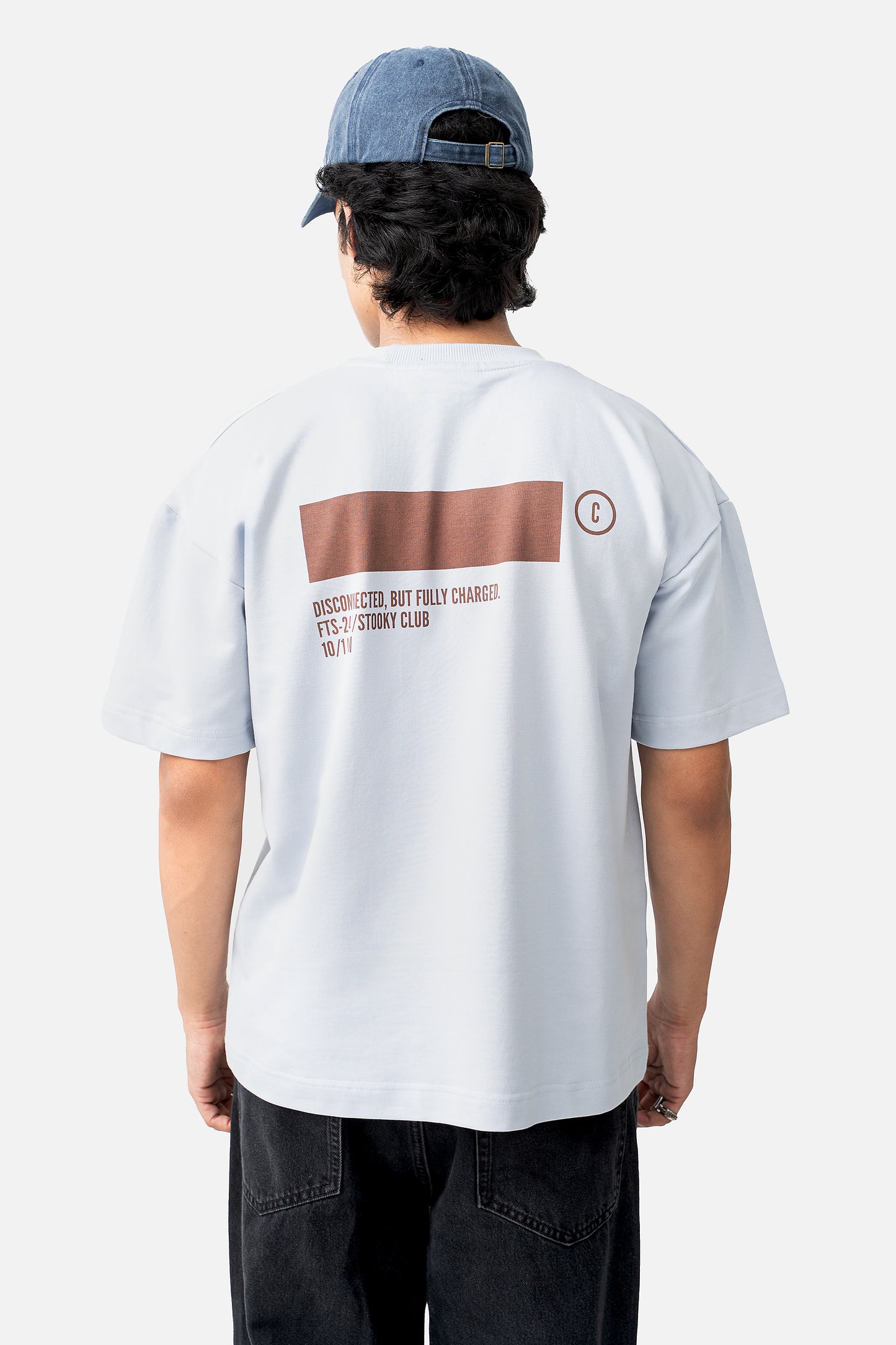 Lost Signal Club T-Shirt- Pale Blue