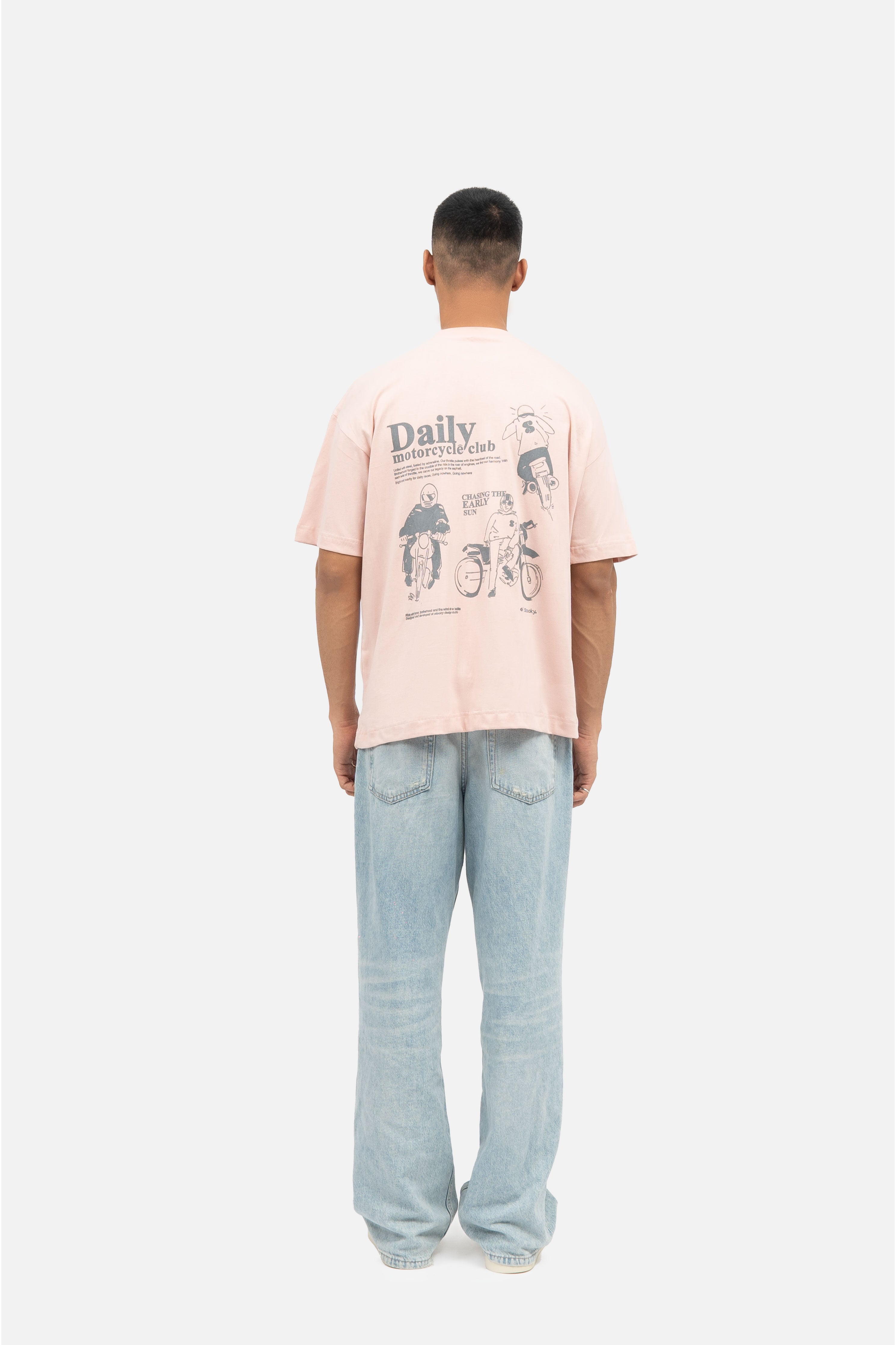 Motorcycle Club Jersey - Light pink (Unisex)