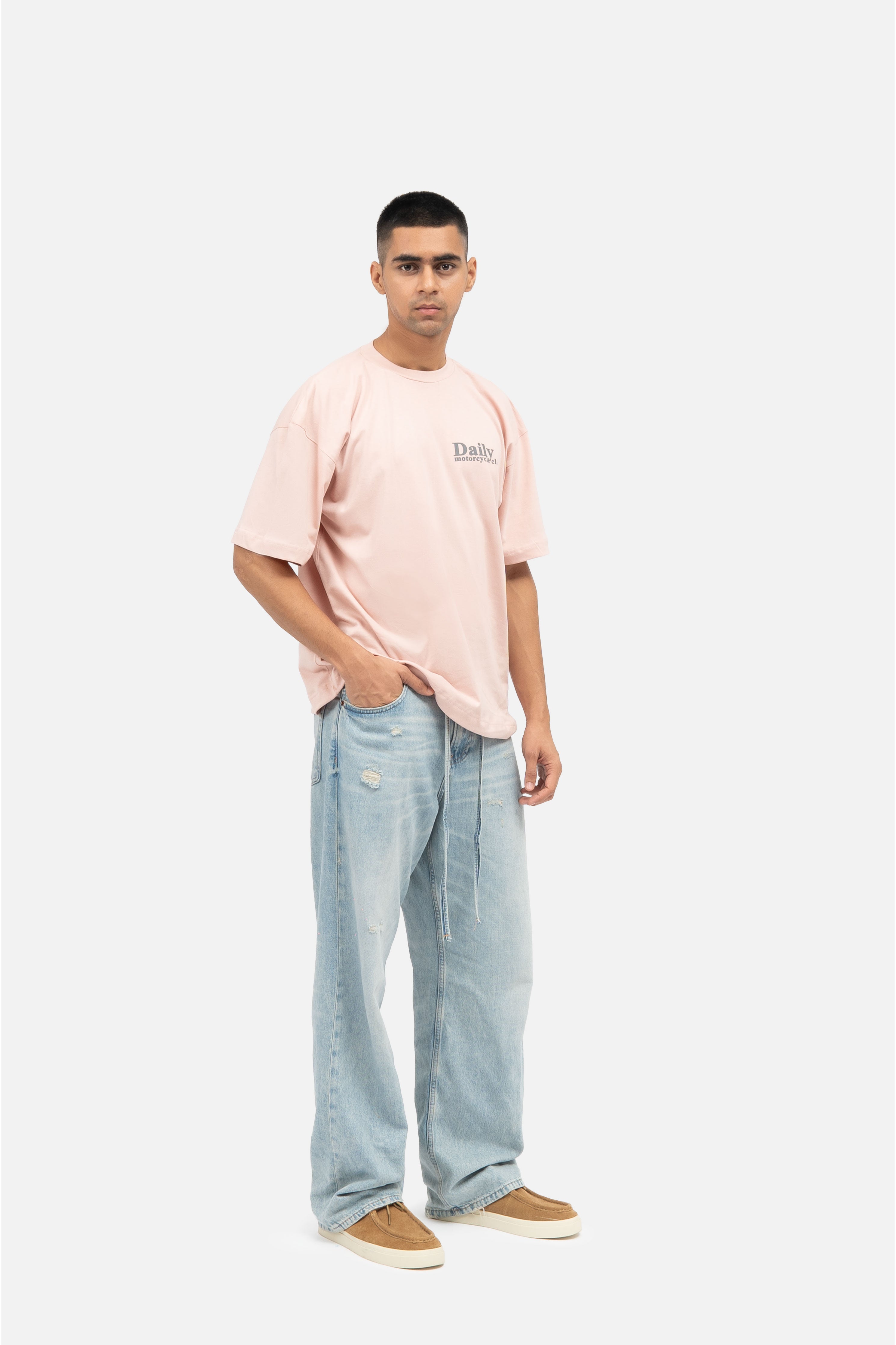 Motorcycle Club Jersey - Light pink (Unisex)