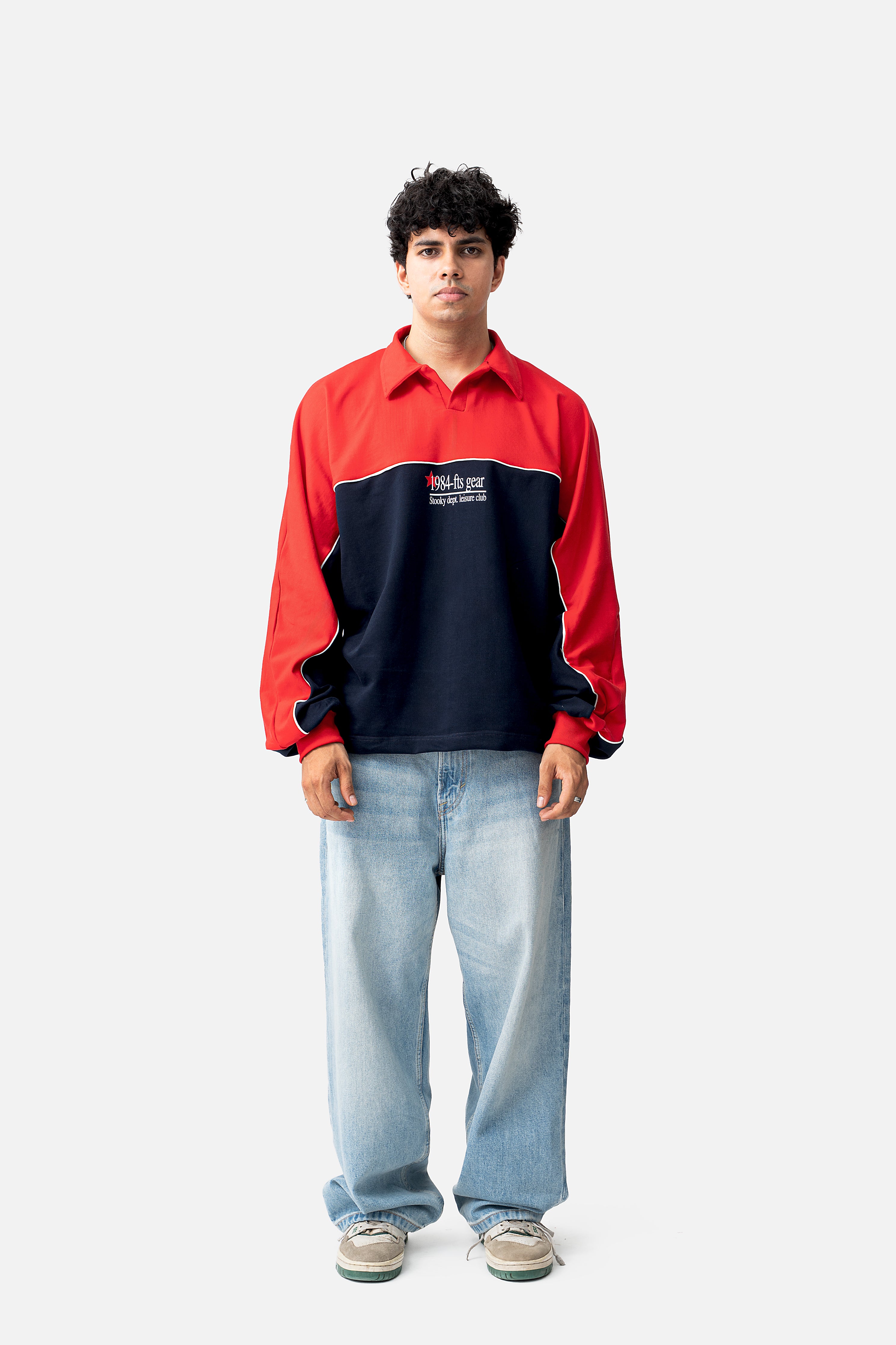 Heritage Polo - Navy/Red