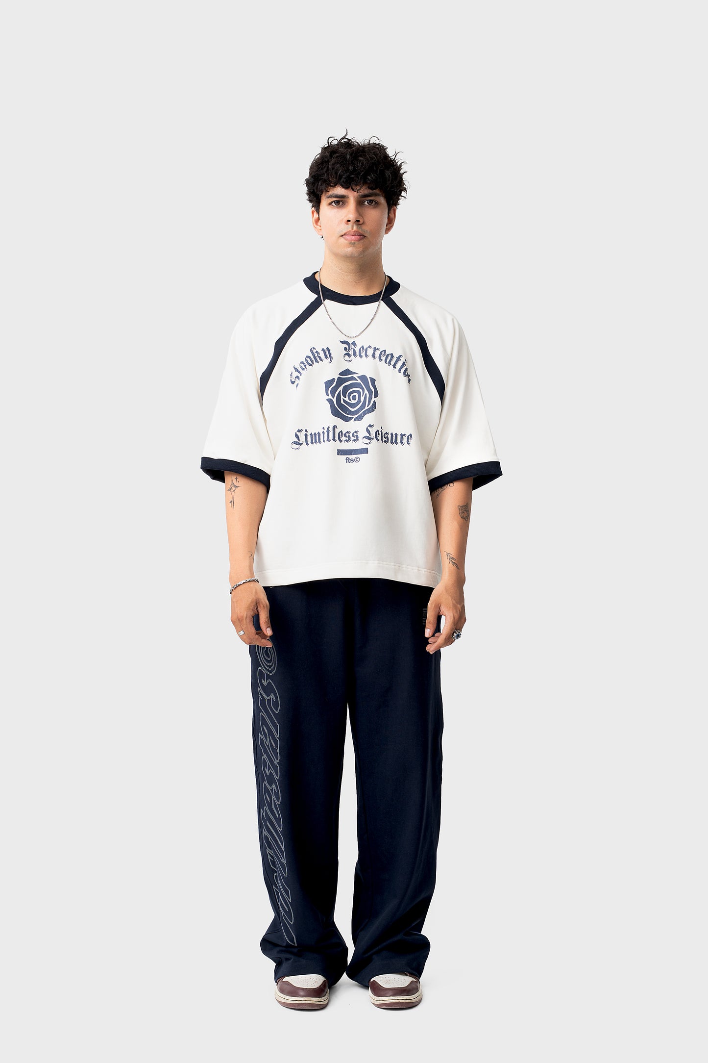 Leisure Raglan T-Shirt - Off White