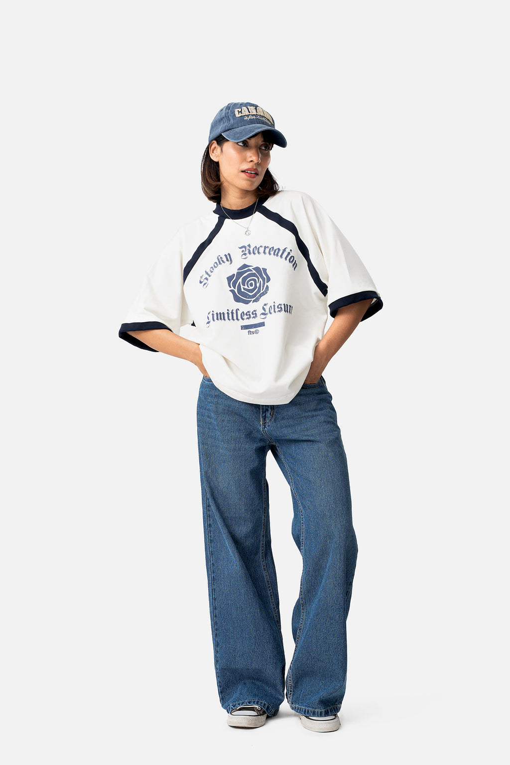 Leisure Raglan T-Shirt - Off White