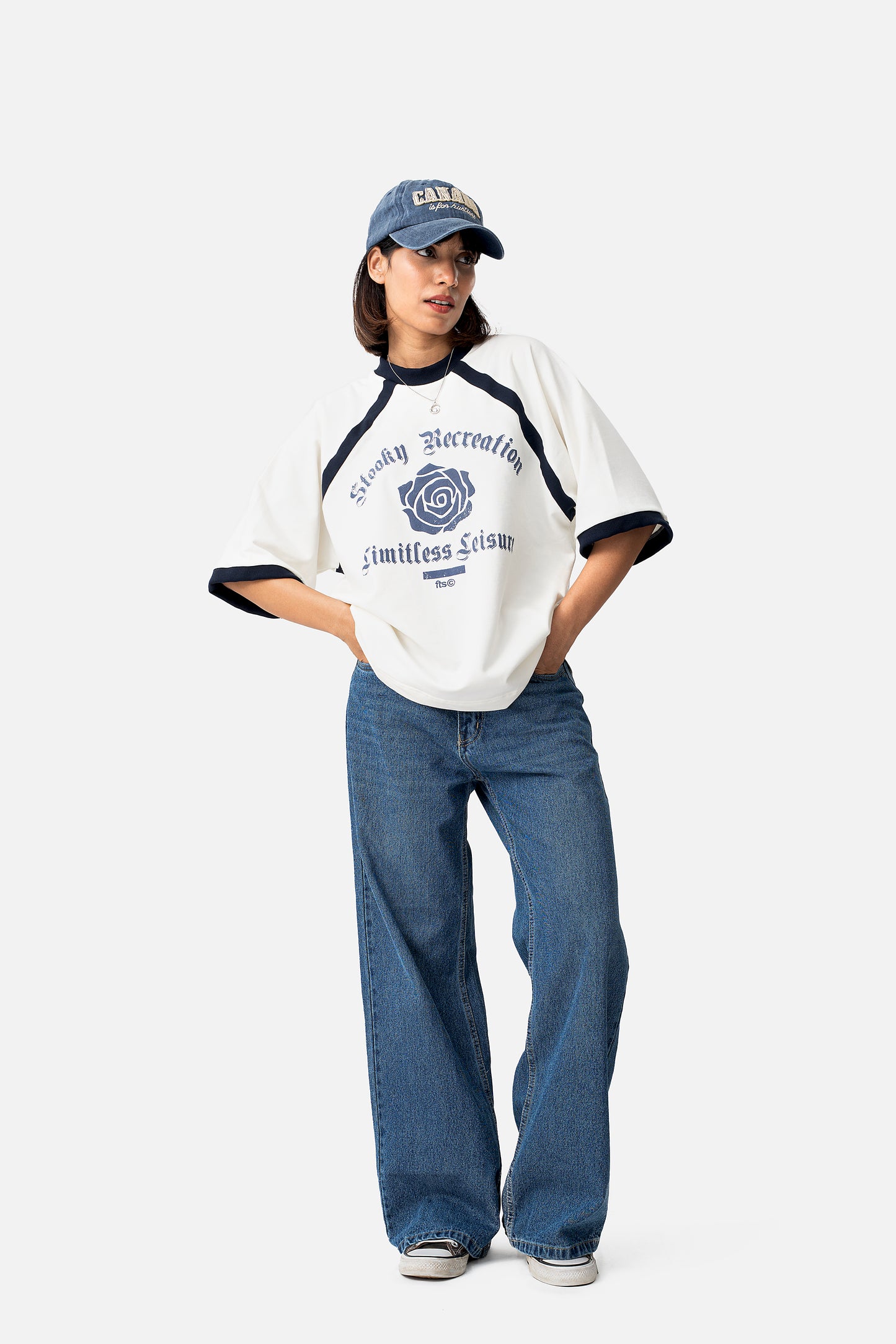 Leisure Raglan T-Shirt - Off White