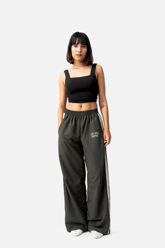 ULTRA-LIGHT NYLON PANTS - GREEN