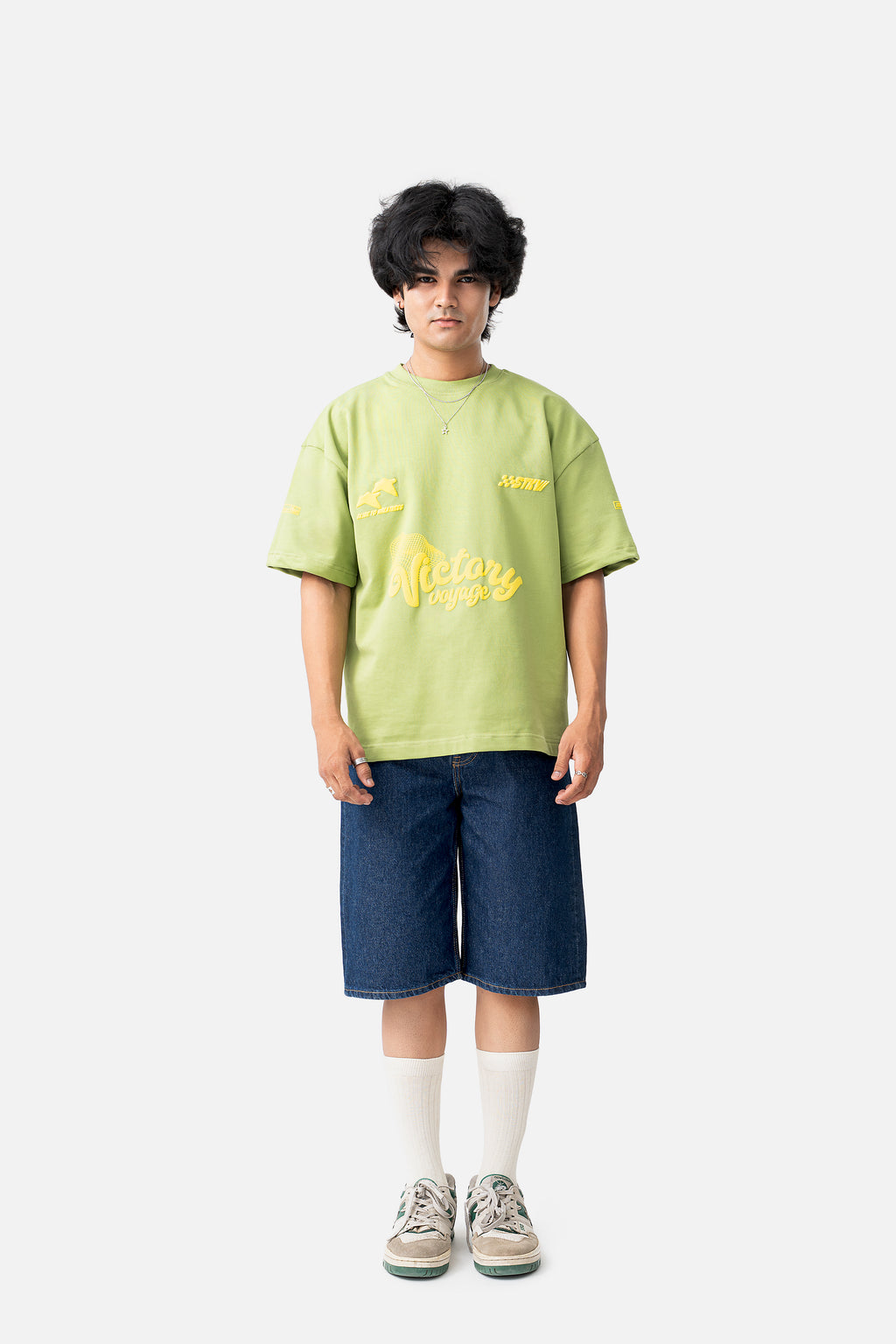 Voyage Crewneck- Green